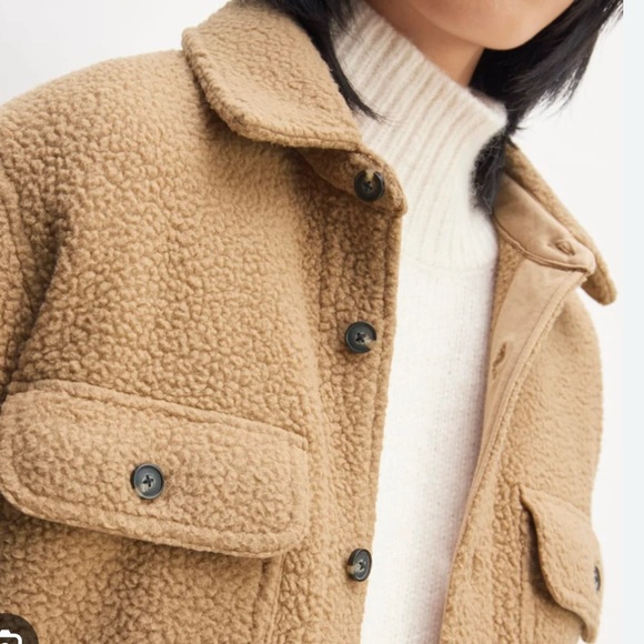 Joie Jackets & Blazers - Joie Camel Teddy Jacket with Pockets